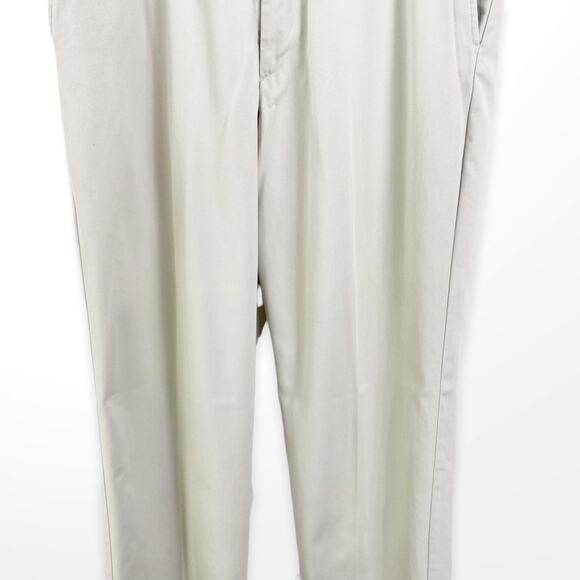 FARAH Tan Cotton Straight Leg Khaki Pants - Picture 7 of 12